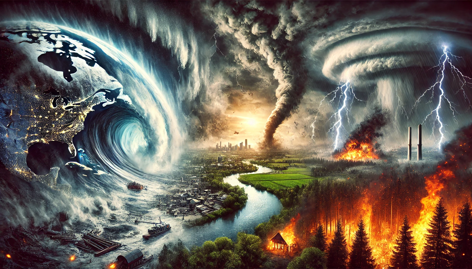 تضاعف الظواهر الجوية المتطرفة في عام 2025: هل تغير المناخ هو السبب؟